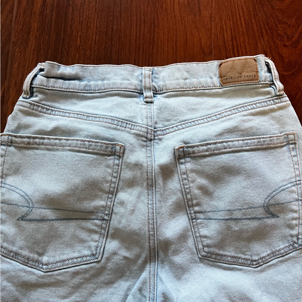 American Eagle Strigid Highest Waste Crossover Baggy Straight Jean - Picture 4 of 6